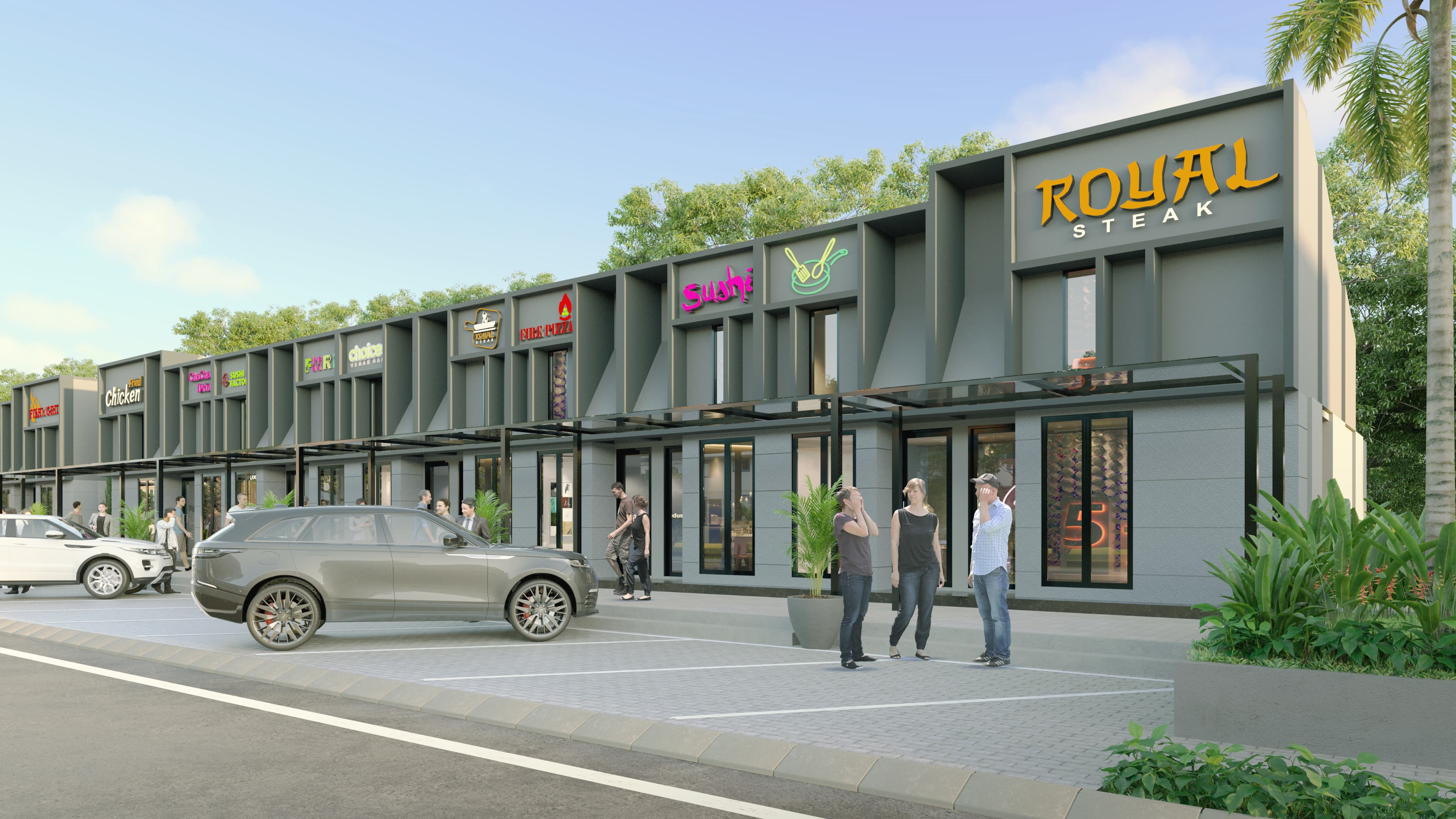 Facade Grand Terrace Type A